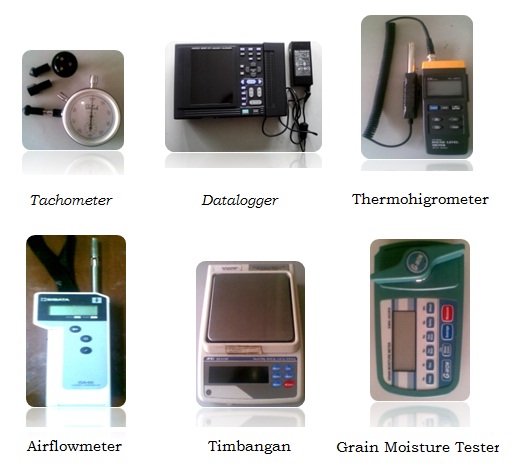 Beberapa Peralatan di Laboratorium Uji Alat Dan Mesin Pascapanen